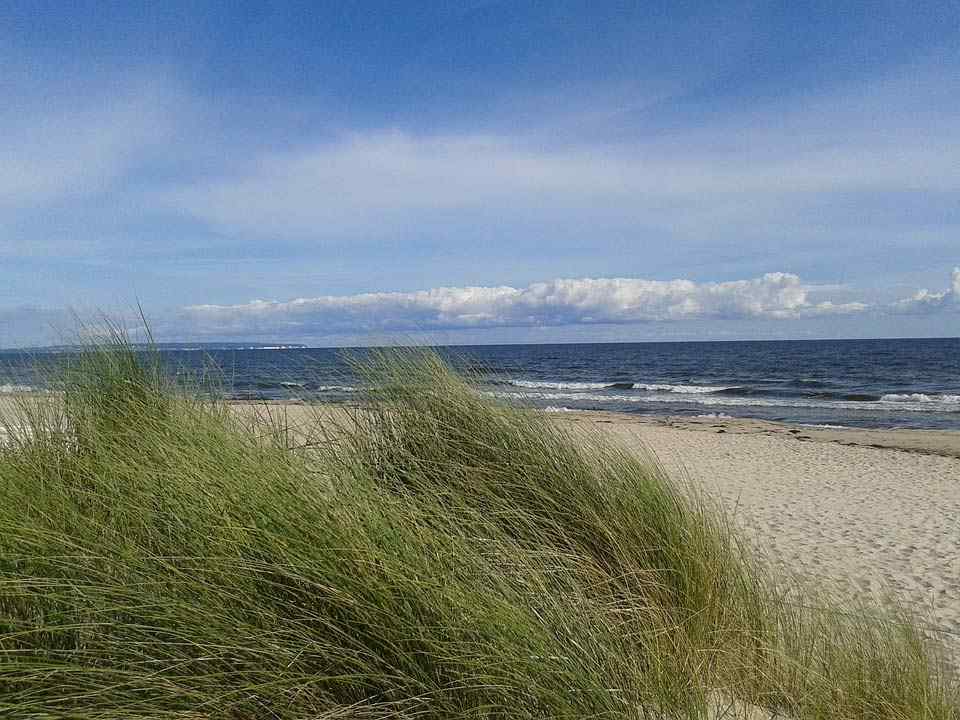 Göhren mit seinem Sandstrand an der Ostsee